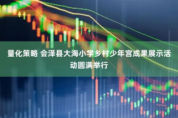 量化策略 会泽县大海小学乡村少年宫成果展示活动圆满举行